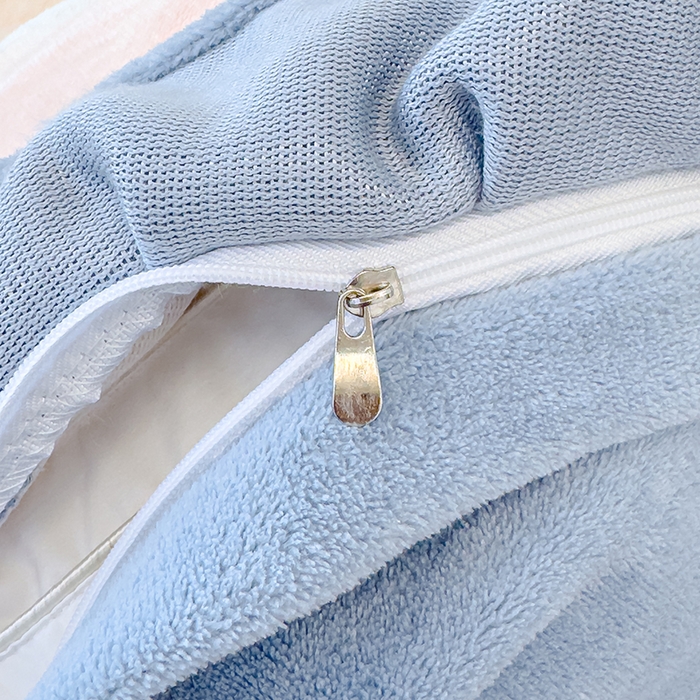 91家纺网 家纺一手货源 找家纺 归属 2025新款牛奶绒床盖四件套 浪漫星空蓝