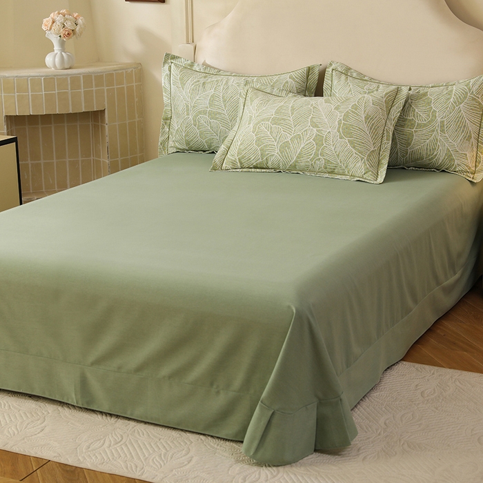 91家纺网 家纺一手货源 找家纺 幸嘉轩 2025新款全棉纯棉喷气加厚磨毛四件套-系列五 湘澜