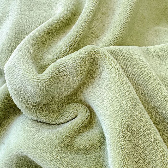 91家纺网 家纺一手货源 找家纺 归属 2025新款牛奶绒床盖四件套 苹果绿