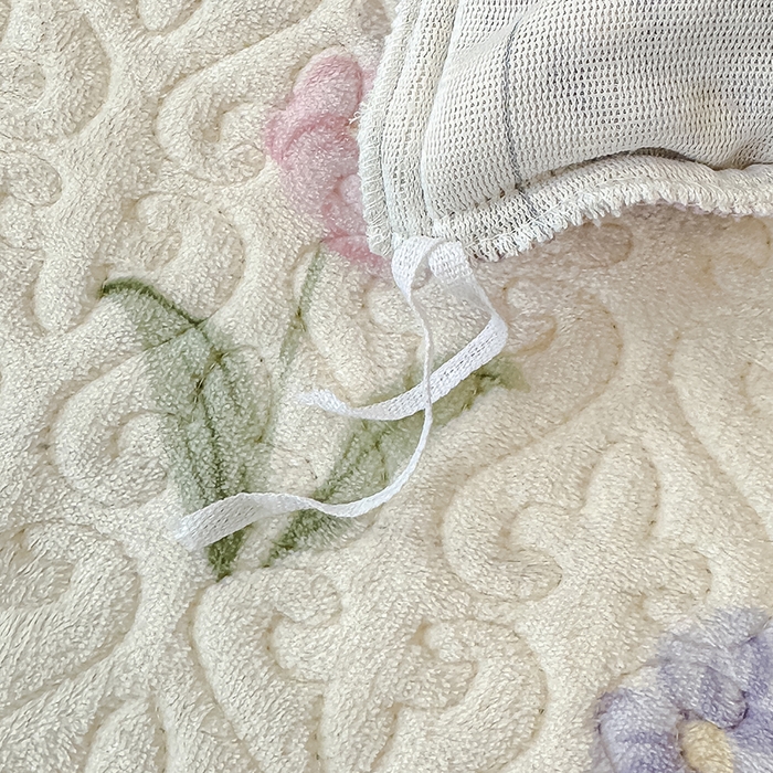 91家纺网 家纺一手货源 找家纺 归属 2025新款牛奶绒床盖四件套 紫色郁金香