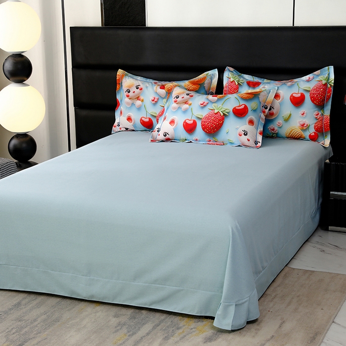 91家纺网 家纺一手货源 找家纺 幸嘉轩 2025新款亲肤舒适5D数码印花四件套 宝贝