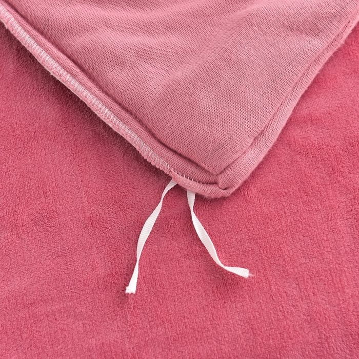 91家纺网 家纺一手货源 找家纺 畅畅家纺 2025新款A类亲肤舒适高克重牛奶绒绣花系列冬季四件套-繁花似锦 繁花似锦-红豆沙