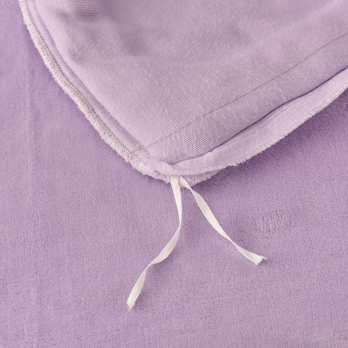 91家纺网 家纺一手货源 找家纺 畅畅家纺 2025新款A类亲肤舒适高克重牛奶绒绣花系列冬季四件套-繁花似锦 繁花似锦-紫