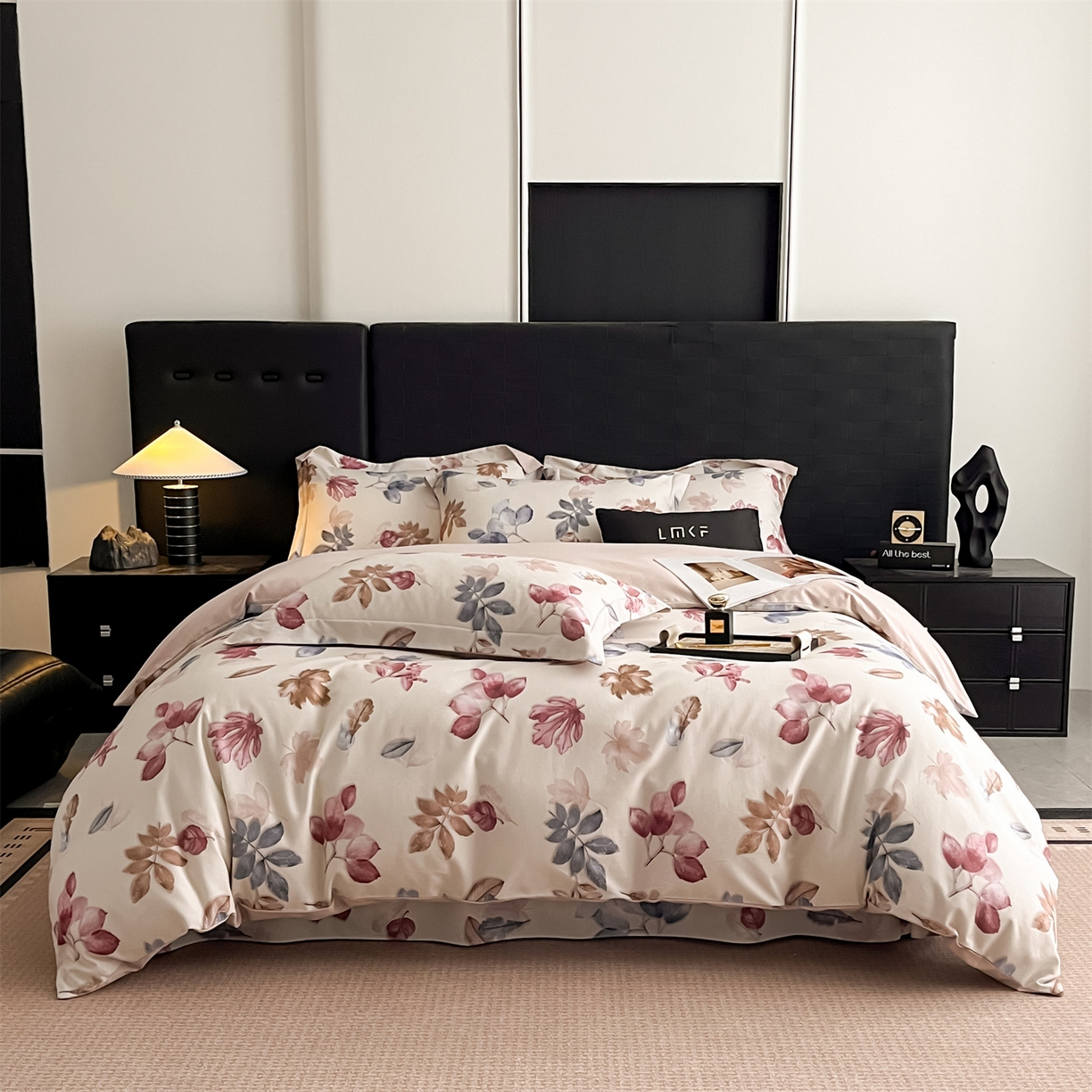 91家纺网 家纺一手货源 找家纺 （总）蓝米卡夫 2025秋冬-全棉生态磨毛数码印花（礼盒包装）提供买家秀