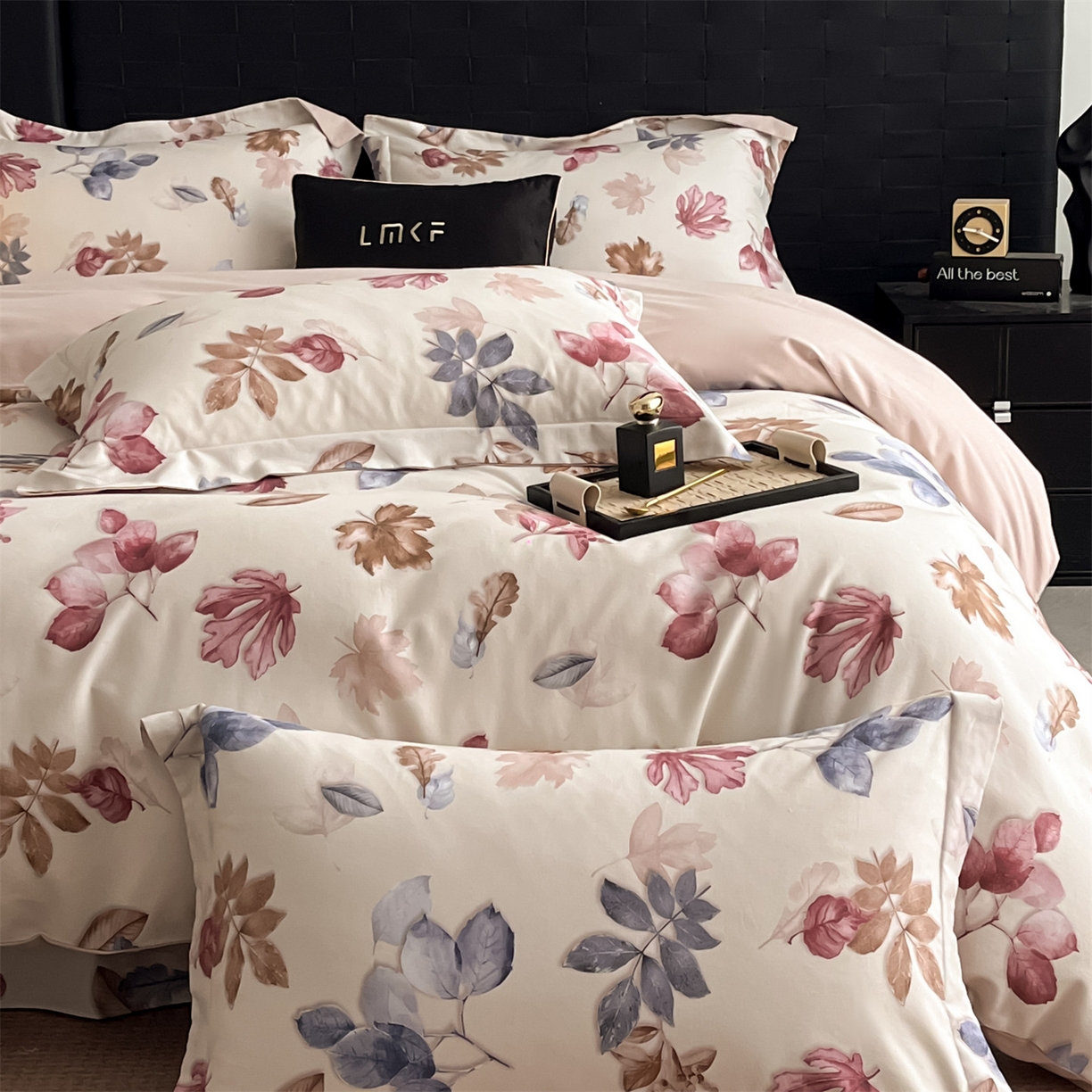 91家纺网 家纺一手货源 找家纺 （总）蓝米卡夫 2025秋冬-全棉生态磨毛数码印花（礼盒包装）提供买家秀