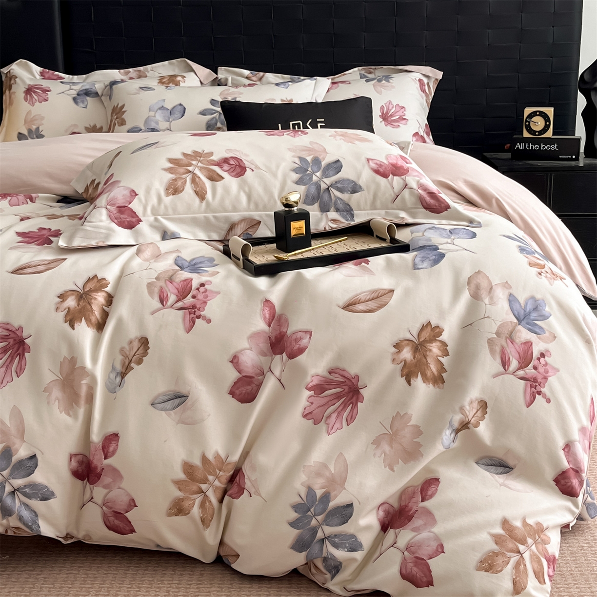 91家纺网 家纺一手货源 找家纺 （总）蓝米卡夫 2025秋冬-全棉生态磨毛数码印花（礼盒包装）提供买家秀