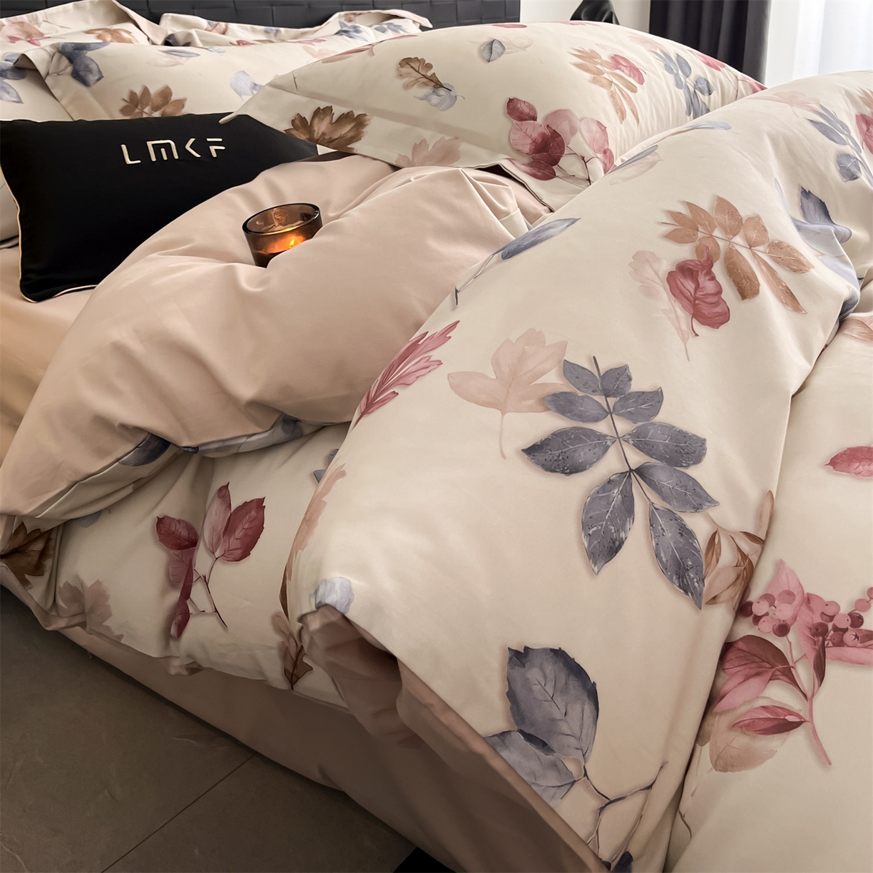 91家纺网 家纺一手货源 找家纺 （总）蓝米卡夫 2025秋冬-全棉生态磨毛数码印花（礼盒包装）提供买家秀