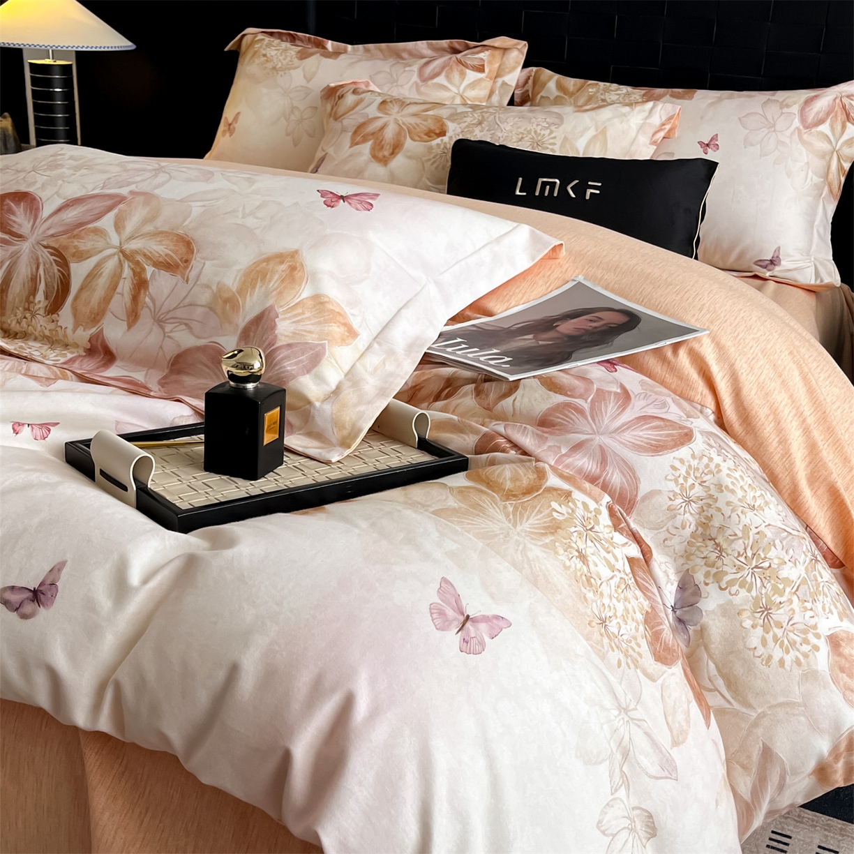 91家纺网 家纺一手货源 找家纺 （总）蓝米卡夫 2025秋冬-全棉生态磨毛数码印花（礼盒包装）提供买家秀