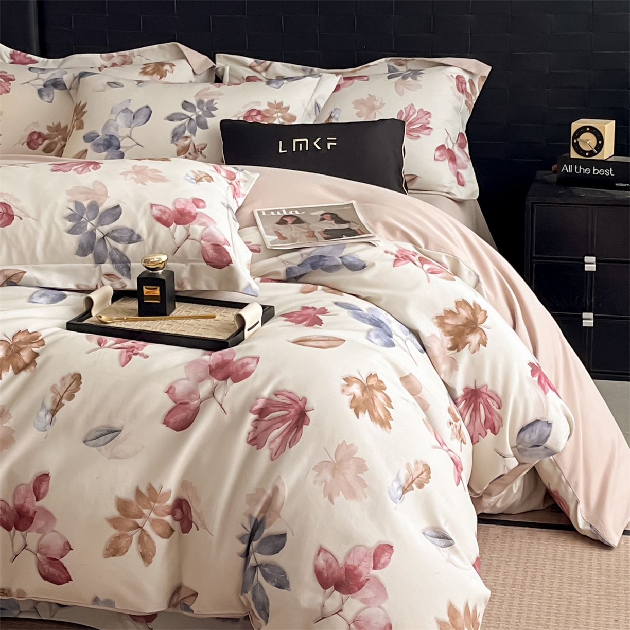 91家纺网 家纺一手货源 找家纺 蓝米卡夫 2025秋冬-全棉生态磨毛数码印花（礼盒包装）提供买家秀 那拉提