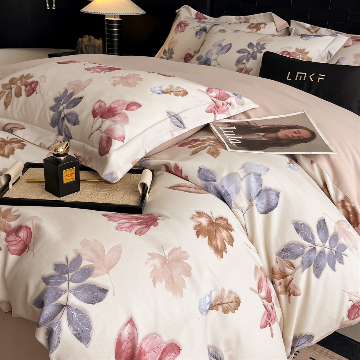 91家纺网 家纺一手货源 找家纺 蓝米卡夫 2025秋冬-全棉生态磨毛数码印花（礼盒包装）提供买家秀 那拉提