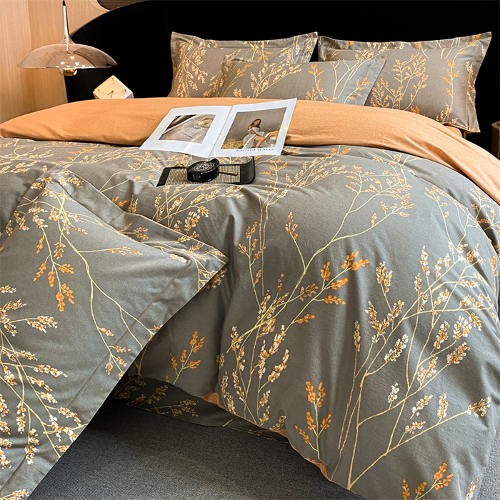 91家纺网 家纺一手货源 找家纺 蓝米卡夫 2025秋冬-全棉生态磨毛数码印花（礼盒包装）提供买家秀 爱的旋律