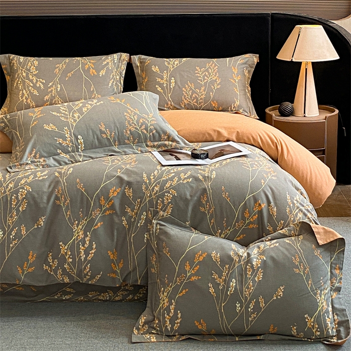 91家纺网 家纺一手货源 找家纺 蓝米卡夫 2025秋冬-全棉生态磨毛数码印花（礼盒包装）提供买家秀 爱的旋律