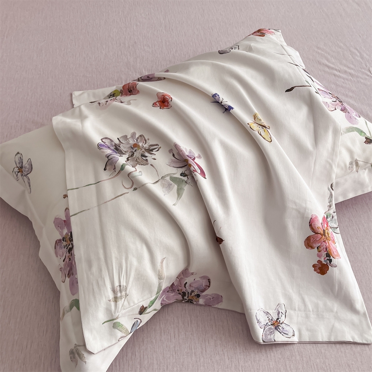 91家纺网 家纺一手货源 找家纺 蓝米卡夫 2025秋冬-全棉生态磨毛数码印花（礼盒包装）提供买家秀 奥娜