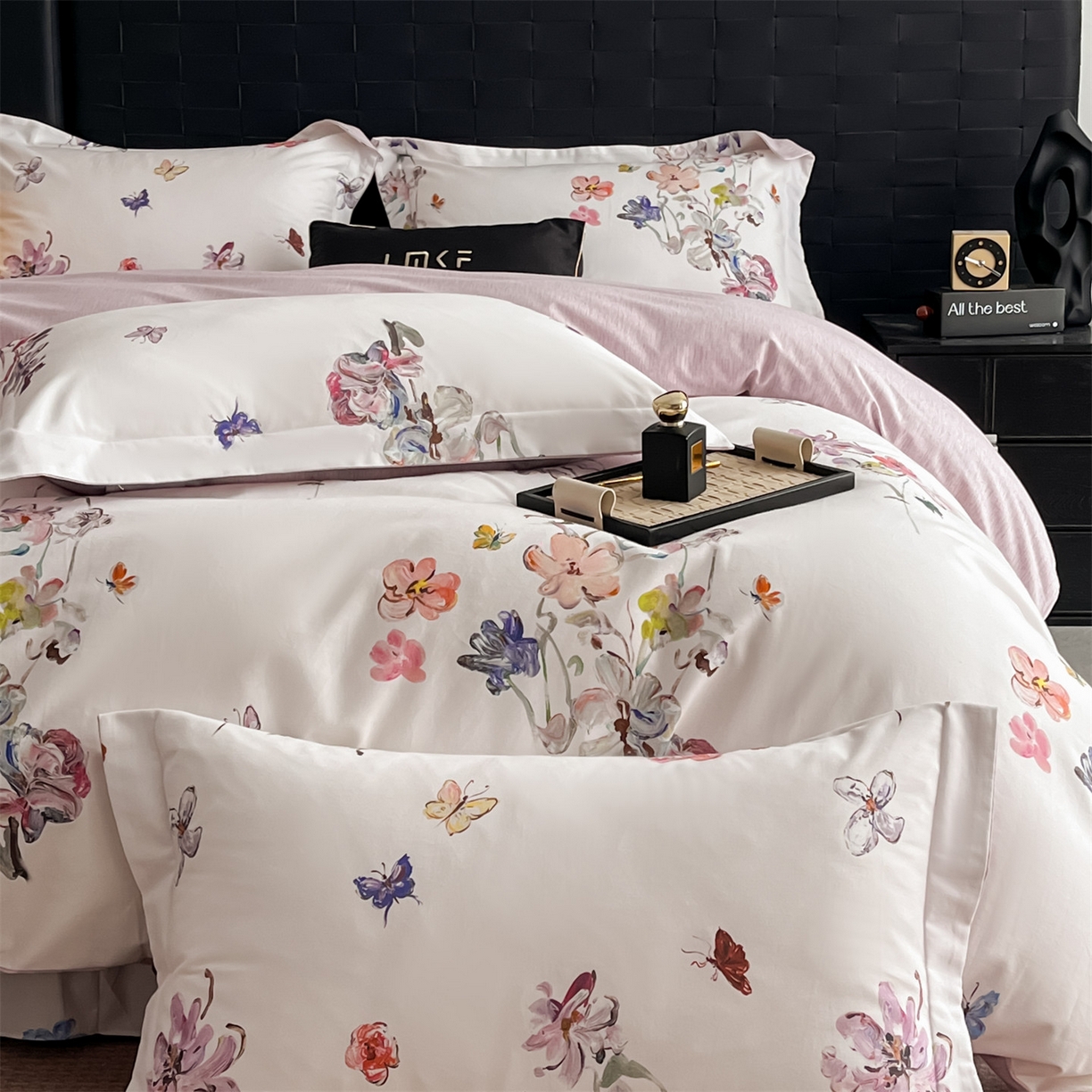 91家纺网 家纺一手货源 找家纺 蓝米卡夫 2025秋冬-全棉生态磨毛数码印花（礼盒包装）提供买家秀 奥娜