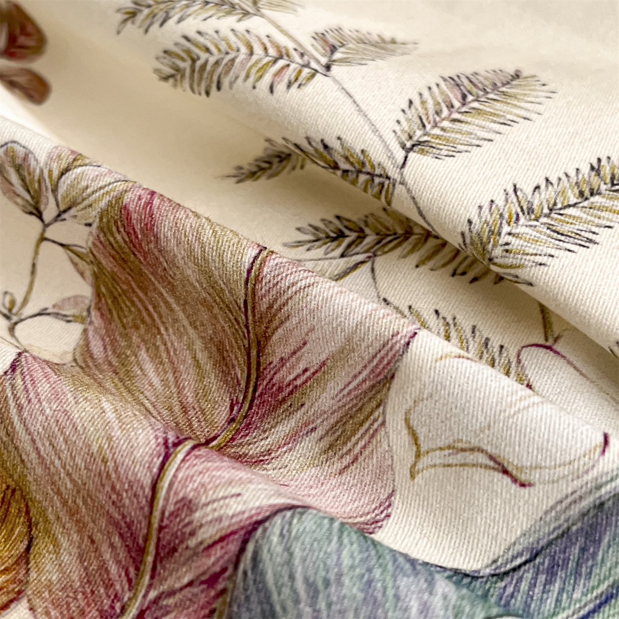 91家纺网 家纺一手货源 找家纺 蓝米卡夫 2025秋冬-全棉生态磨毛数码印花（礼盒包装）提供买家秀 洛芙琳