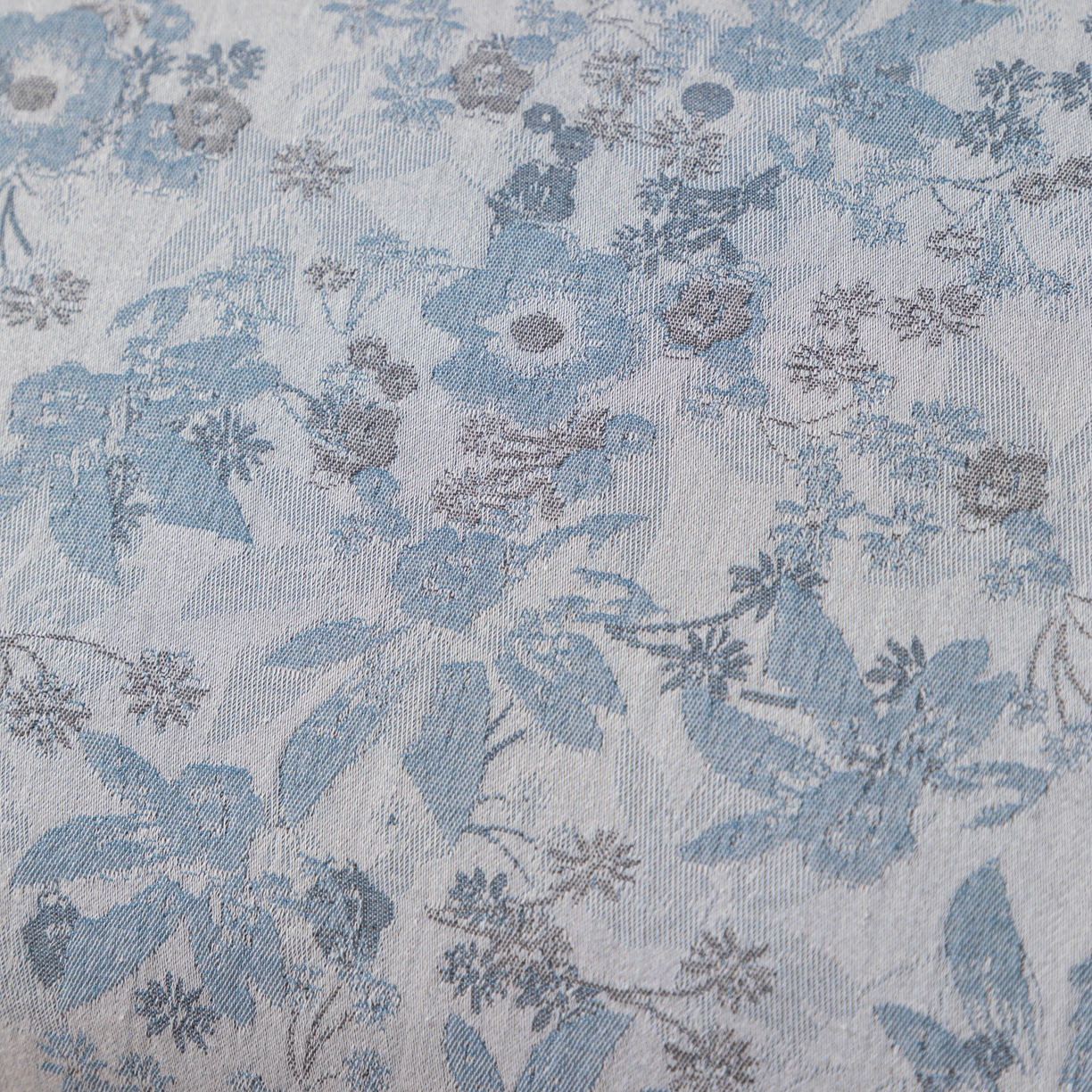 91家纺网 家纺一手货源 找家纺 大熊枕芯 2025新款国潮棉麻荞麦枕头枕芯 枫叶-蓝