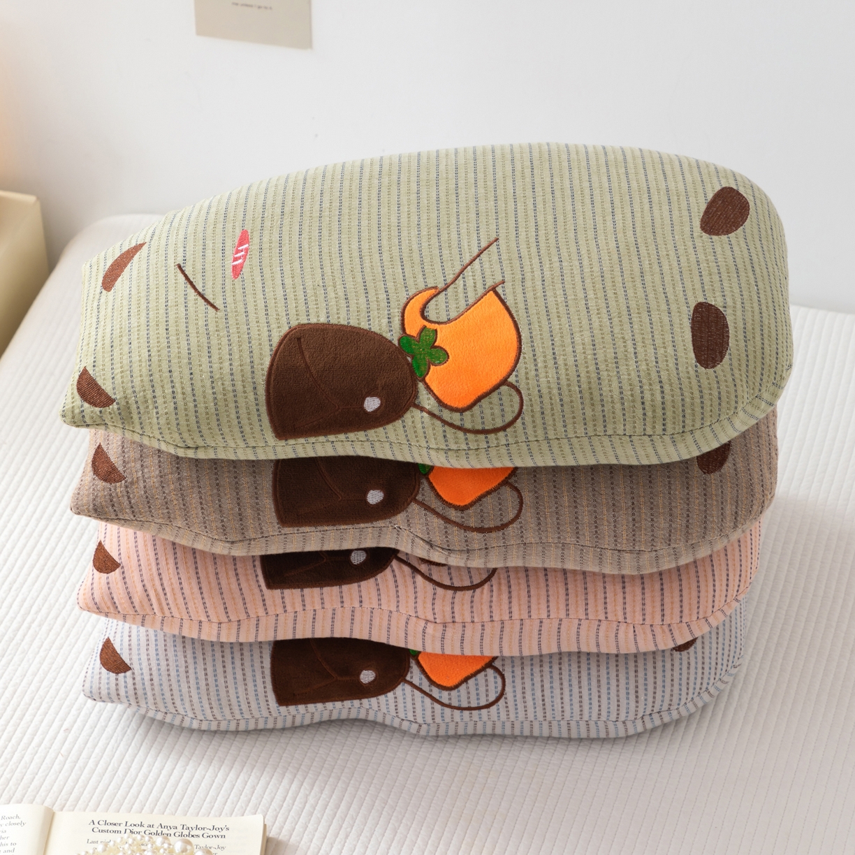 （总）大熊枕芯 2025新款卡皮巴拉荞麦枕荞麦壳枕头枕芯