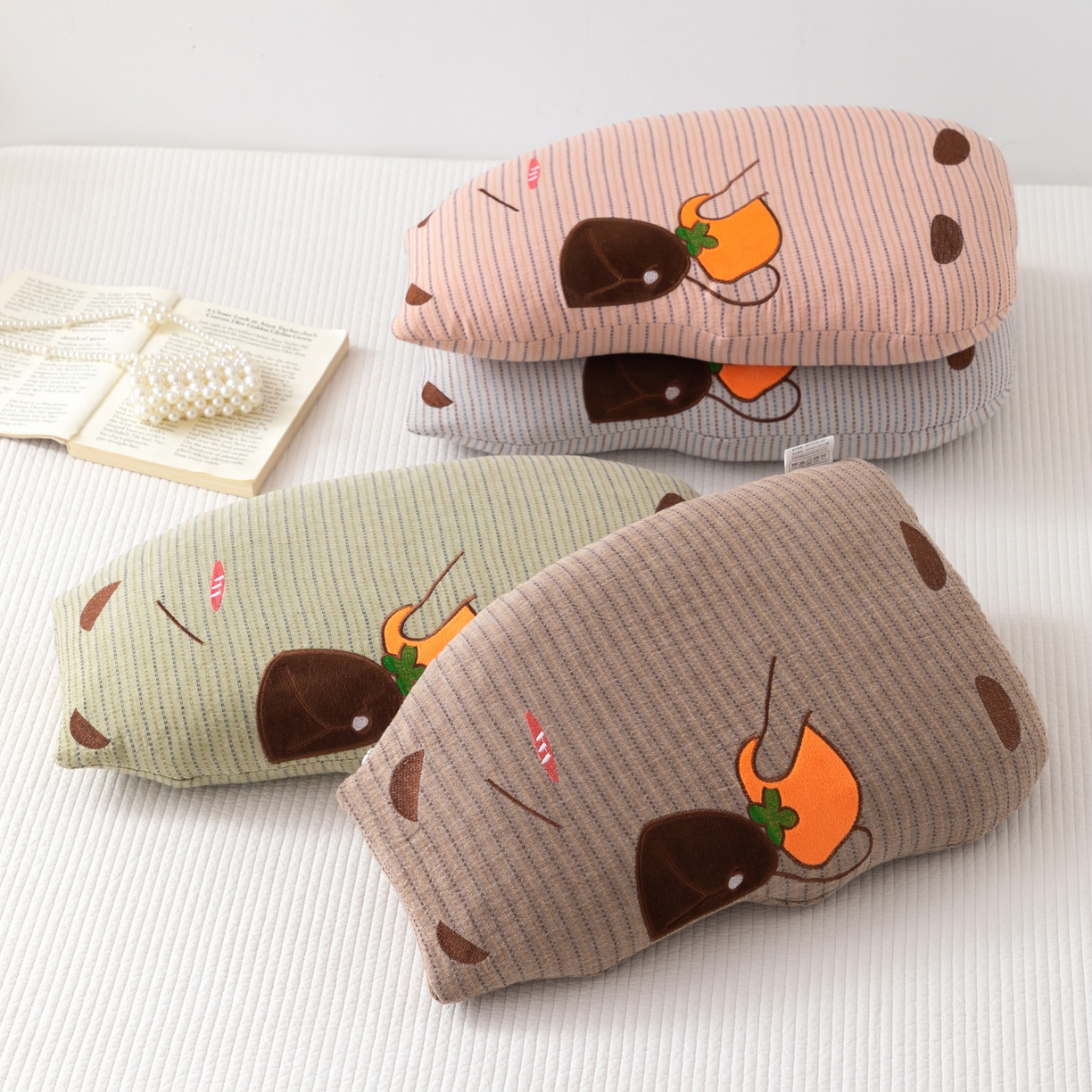 91家纺网 家纺一手货源 找家纺 （总）大熊枕芯 2025新款卡皮巴拉荞麦枕荞麦壳枕头枕芯