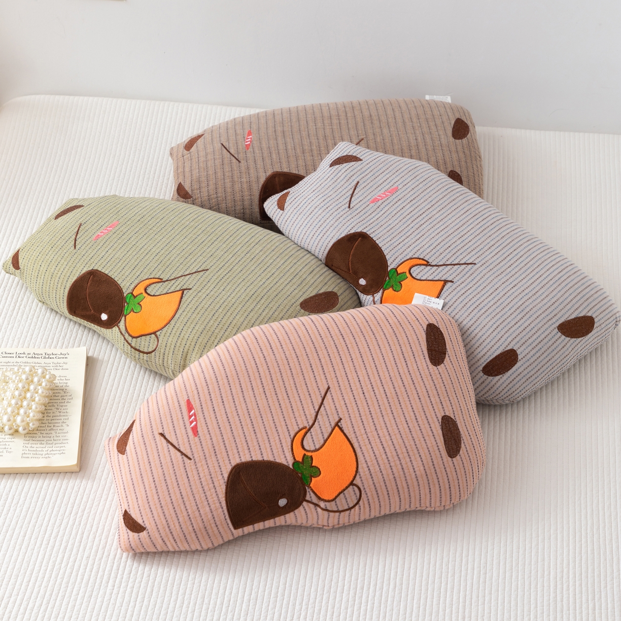 91家纺网 家纺一手货源 找家纺 （总）大熊枕芯 2025新款卡皮巴拉荞麦枕荞麦壳枕头枕芯