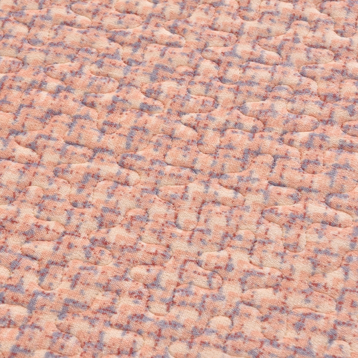 91家纺网 家纺一手货源 找家纺 艺慕家纺 2025新款时尚印花牛奶绒床盖四件套 波西米亚