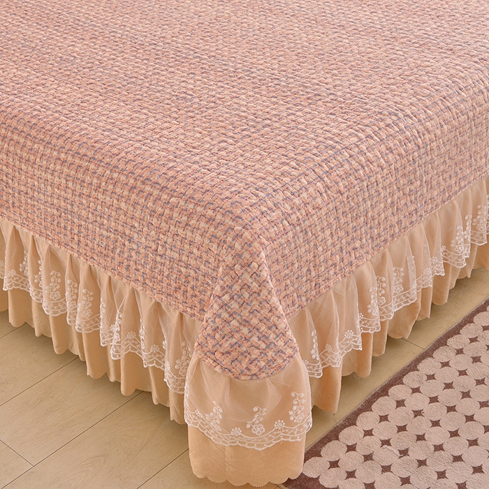 91家纺网 家纺一手货源 找家纺 艺慕家纺 2025新款时尚印花牛奶绒床盖四件套 波西米亚