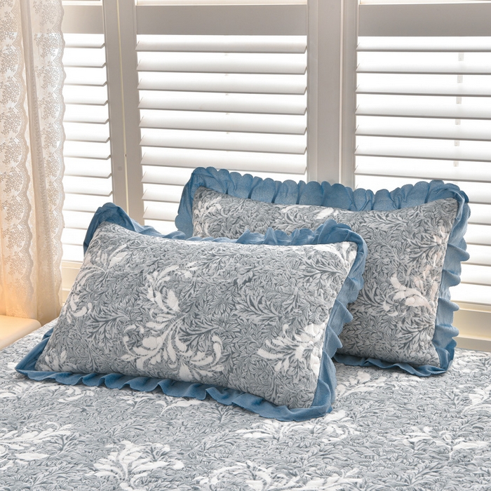 91家纺网 家纺一手货源 找家纺 艺慕家纺 2025新款时尚印花牛奶绒床盖四件套 异域风情