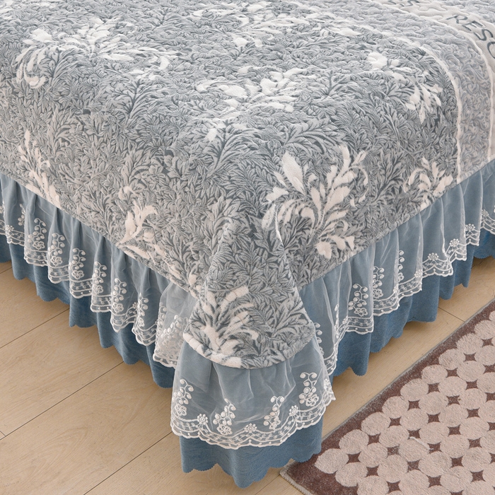 91家纺网 家纺一手货源 找家纺 艺慕家纺 2025新款时尚印花牛奶绒床盖四件套 异域风情