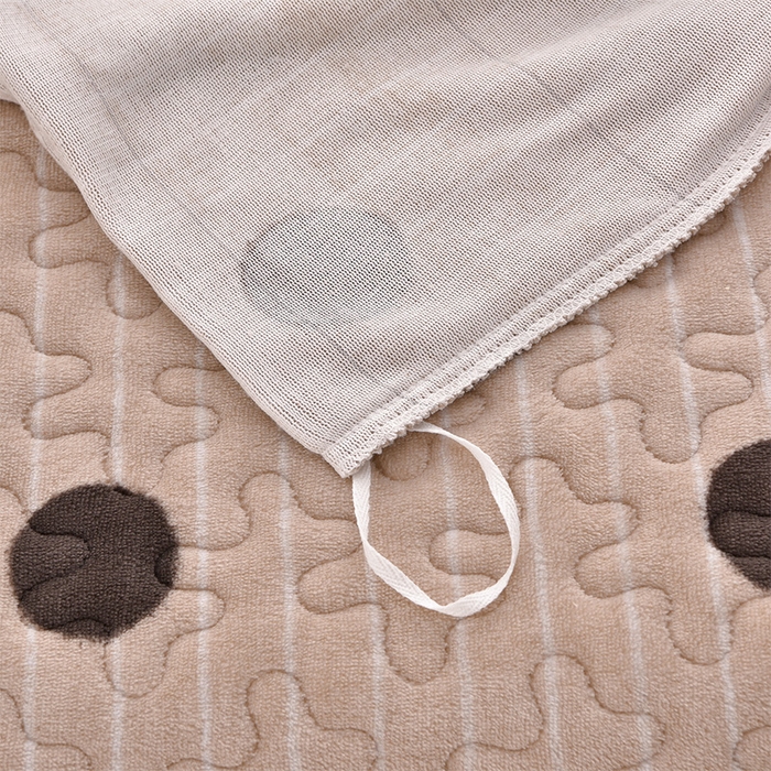 91家纺网 家纺一手货源 找家纺 艺慕家纺 2025新款时尚印花牛奶绒床盖四件套 幸运圈圈