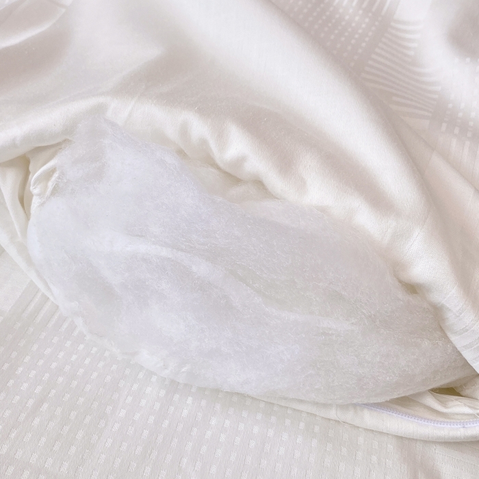 91家纺网 家纺一手货源 找家纺 （总）未来家居 2025新款SPD003 全棉缎格51%羊毛被夏被春秋被冬被被子被芯