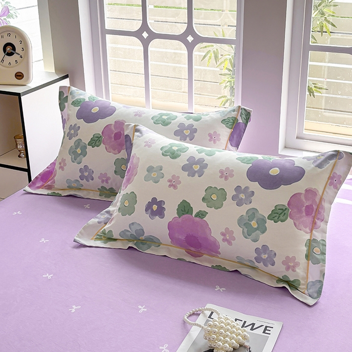 91家纺网 家纺一手货源 找家纺 宇彬家纺 2025新款13070全棉纯棉印花单被套一字绣工艺款 一字绣 小甜美