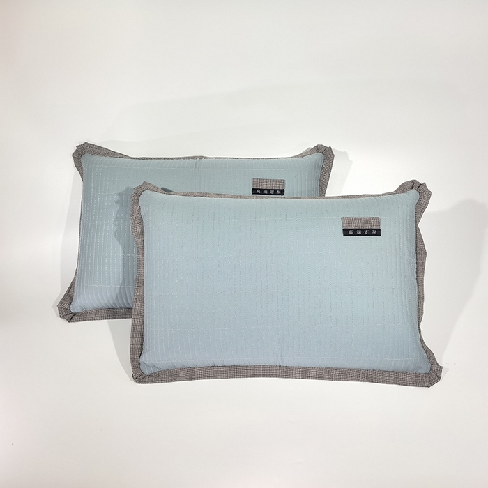 91家纺网 家纺一手货源 找家纺 （总）呦呦南宋 多层结构35x55cm绗缝全棉纯棉水洗棉中层夹棉单只装拉链款高端定制款平边枕套