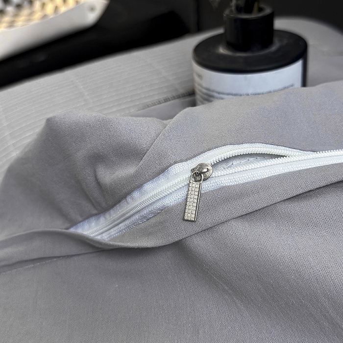 91家纺网 家纺一手货源 找家纺 （总）呦呦南宋 纯棉绗缝48x74cm水洗棉枕套中层夹棉单品拉链款一对装全棉高端定制款平边枕套