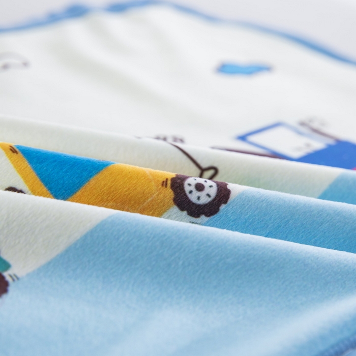 91家纺网 家纺一手货源 找家纺 大黄蜂家居家纺 2025新款秋冬水晶绒儿童包边定位枕套枕头枕芯 工程车队