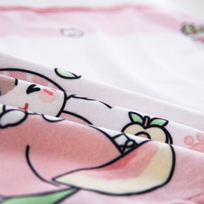 91家纺网 家纺一手货源 找家纺 大黄蜂家居家纺 2025新款秋冬水晶绒儿童包边定位枕套枕头枕芯 小女孩