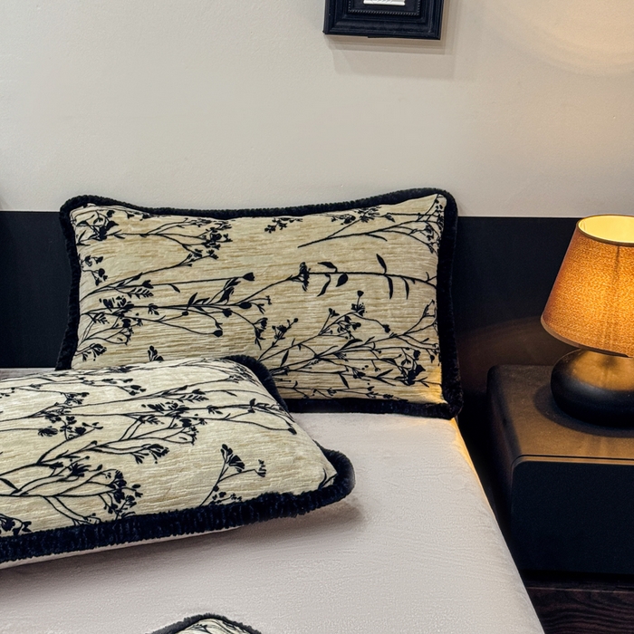 91家纺网 家纺一手货源 找家纺 诺梵家纺 2025新款兔毛绒包边 雕花绒四件套 青黛