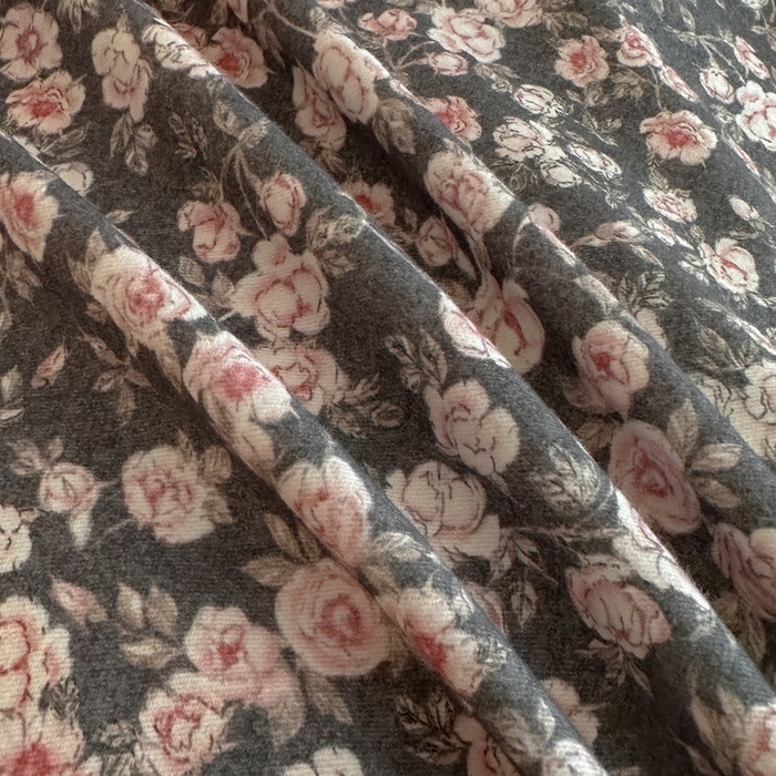 91家纺网 家纺一手货源 找家纺 慕晨 2025新款秋冬全棉纯棉加厚磨毛法式花边数码印简奢高级公主风四件套直播热卖 浪漫人生 粉