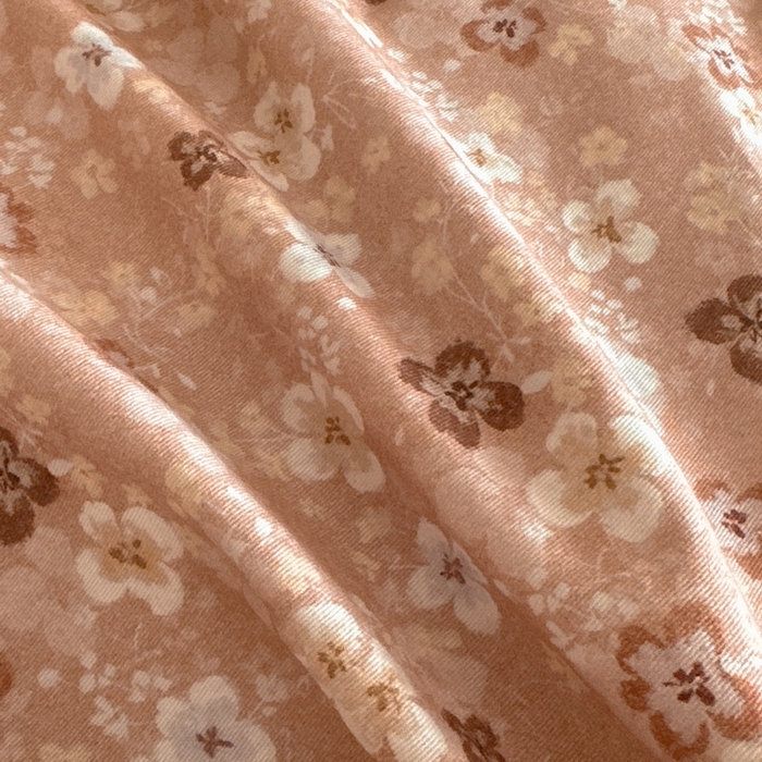 91家纺网 家纺一手货源 找家纺 慕晨 2025新款秋冬全棉纯棉加厚磨毛法式花边数码印简奢高级公主风四件套直播热卖 米朵