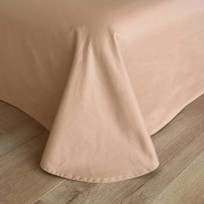 91家纺网 家纺一手货源 找家纺 慕晨 2025新款秋冬全棉纯棉加厚磨毛法式花边数码印简奢高级公主风四件套直播热卖 茵然