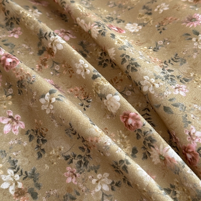 91家纺网 家纺一手货源 找家纺 慕晨 2025新款秋冬全棉纯棉加厚磨毛法式花边数码印简奢高级公主风四件套直播热卖 茵然