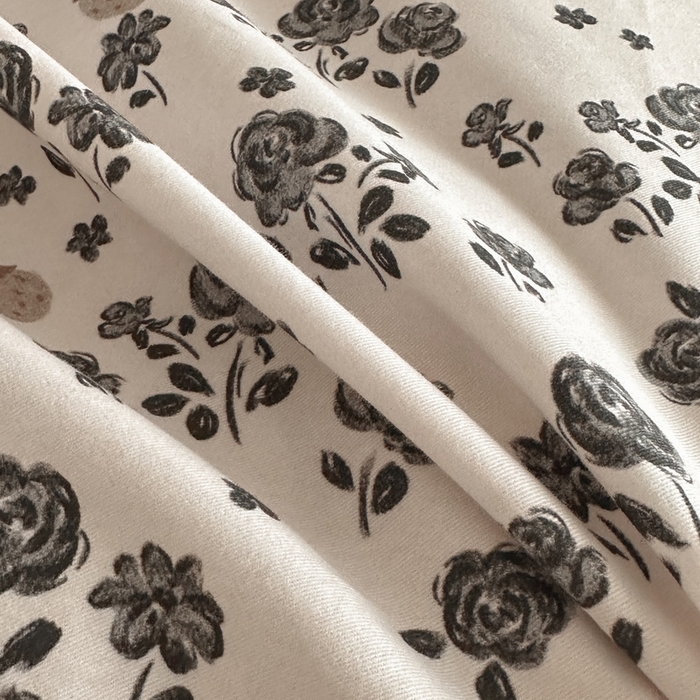 91家纺网 家纺一手货源 找家纺 慕晨 2025新款秋冬全棉纯棉加厚磨毛法式花边数码印简奢高级公主风四件套直播热卖 语堂