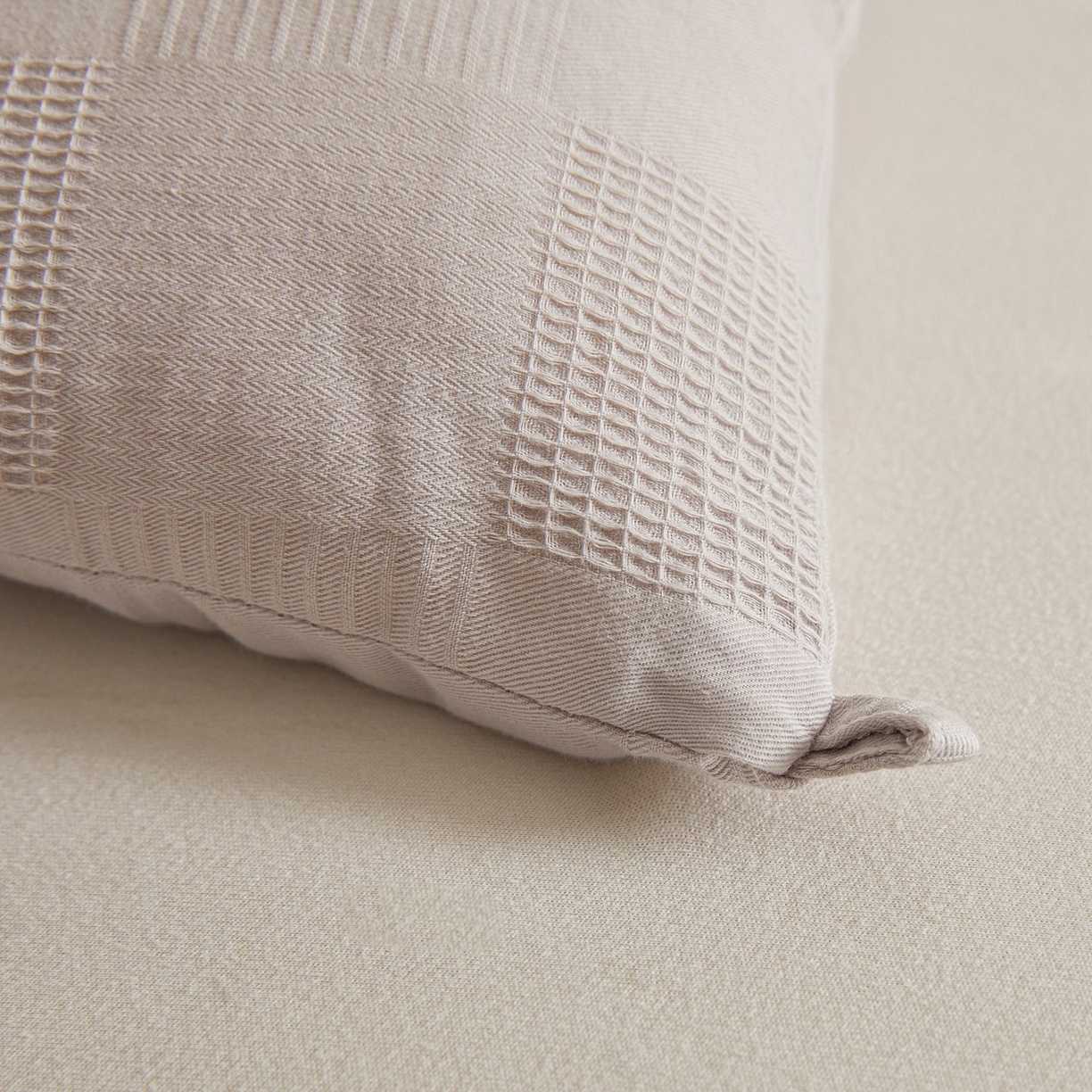 91家纺网 家纺一手货源 找家纺 初相识 2025新款全棉提花大豆被30%大豆纤维被华夫格纯棉被子被芯加厚冬被春秋被夏被 全棉提花绅士灰