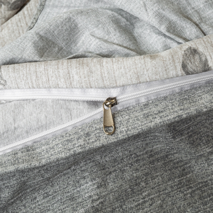 91家纺网 家纺一手货源 找家纺 大麦家纺 2025新款水洗亚麻花边四件套 香榭花园