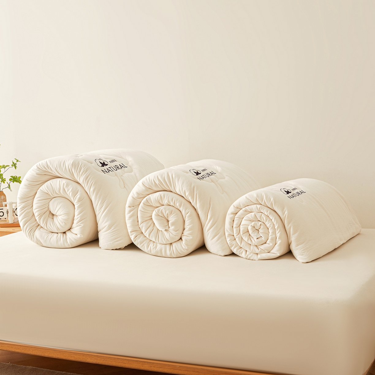 91家纺网 家纺一手货源 找家纺 （总）金喜 2025新款秋冬新款水洗棉100%新疆棉花被被子被芯春秋被加厚冬被