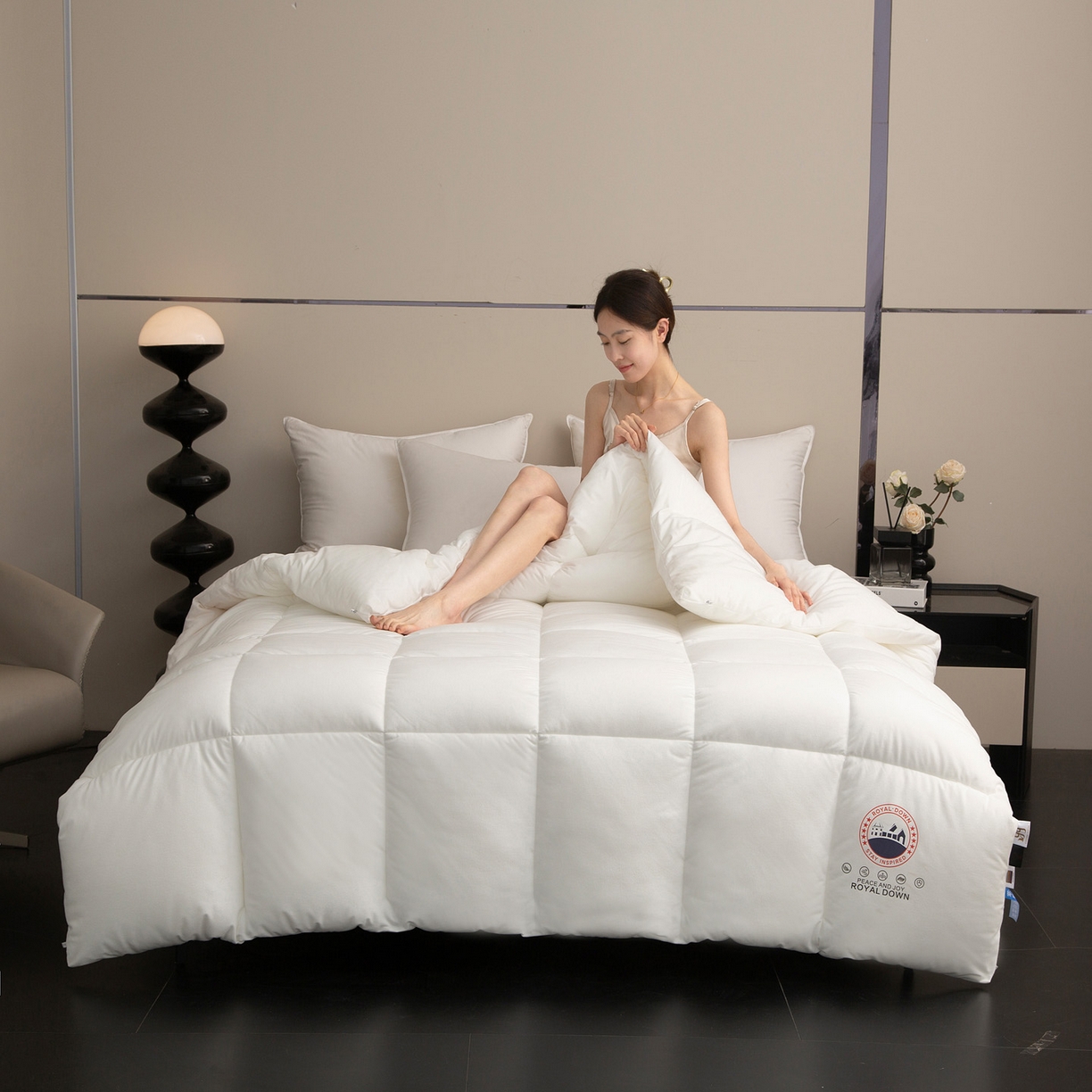 91家纺网 家纺一手货源 找家纺 （总）亚龙工厂店 2025新款冰岛绒羊绒蛋白被