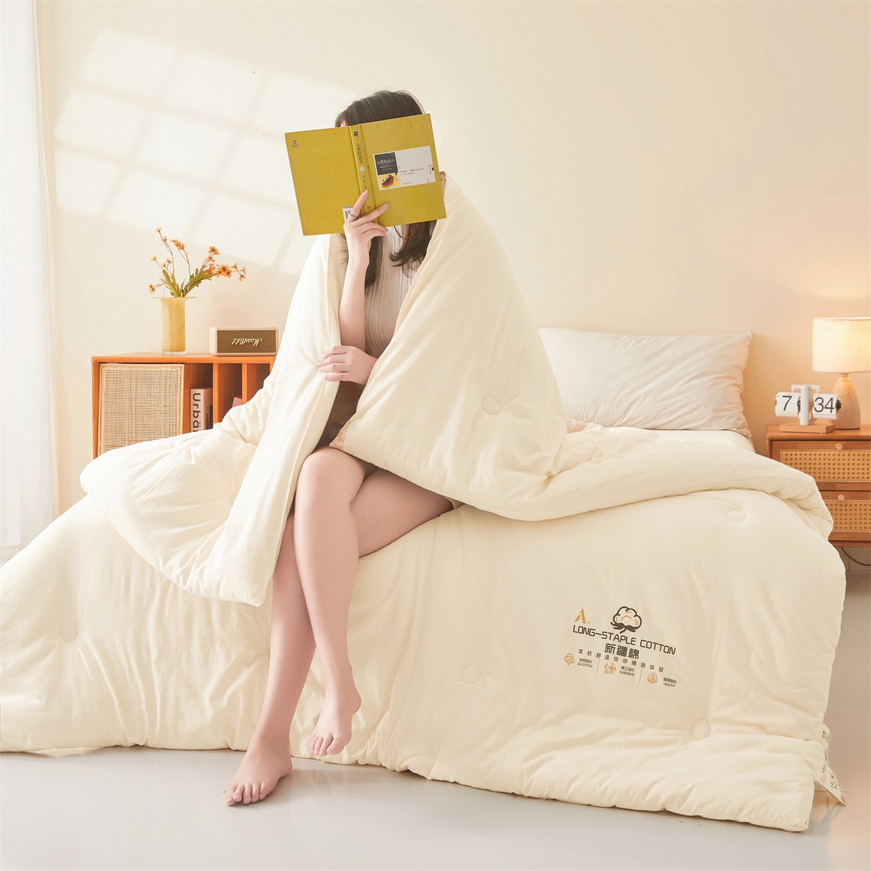 91家纺网 家纺一手货源 找家纺 （总）仁凯家纺 2025新款a类100%新疆棉花被 冬被春秋被 学生被子被芯（提供买家秀检测报告）