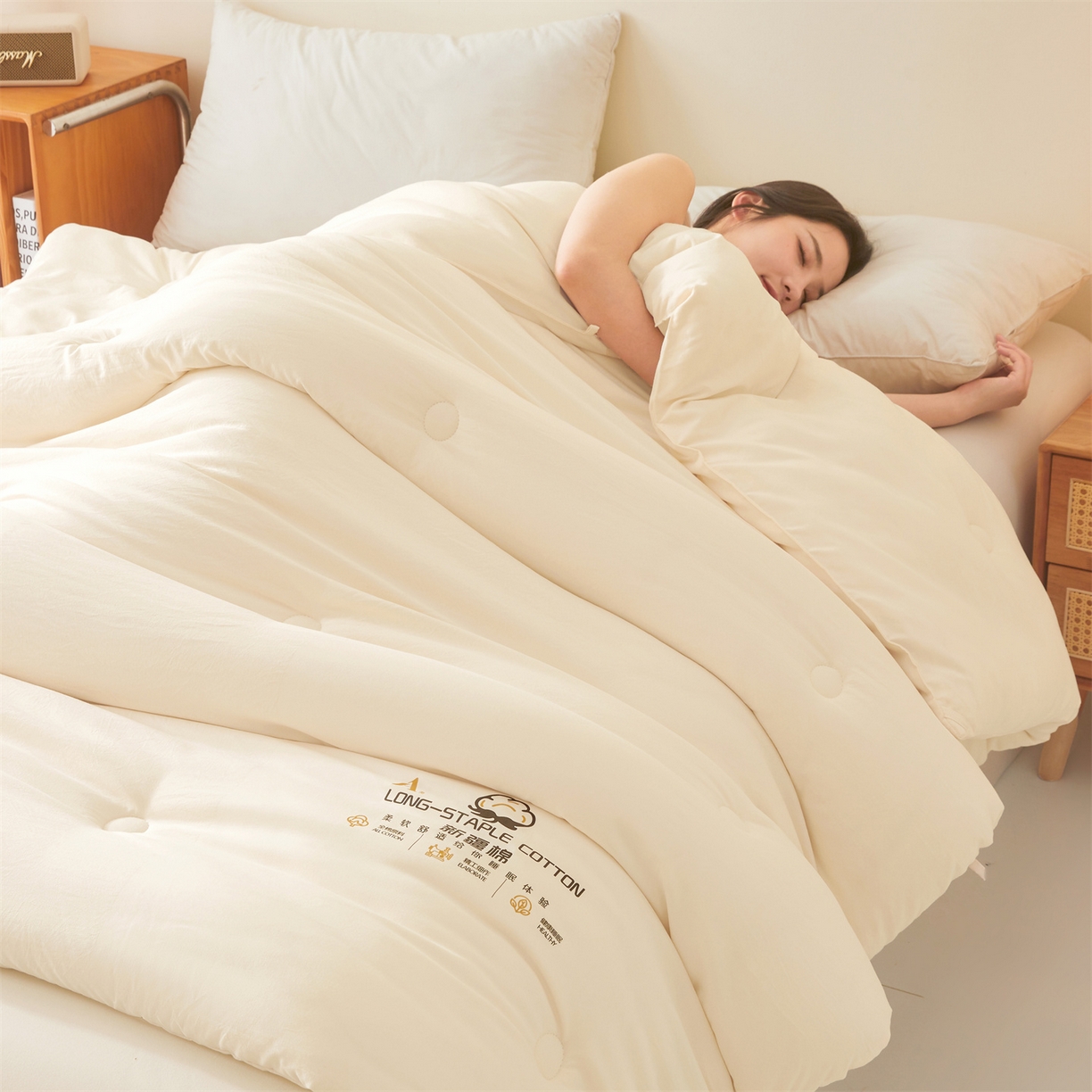 91家纺网 家纺一手货源 找家纺 （总）仁凯家纺 2025新款a类100%新疆棉花被 冬被春秋被 学生被子被芯（提供买家秀检测报告）