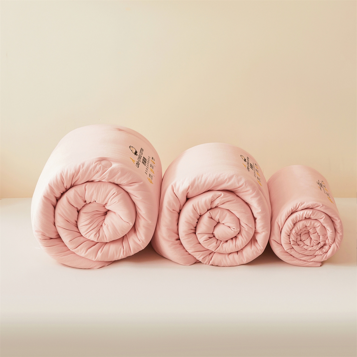 91家纺网 家纺一手货源 找家纺 仁凯家纺 2025新款a类100%新疆棉花被 冬被春秋被 学生被子被芯（提供买家秀检测报告） 新疆棉花-浪漫粉