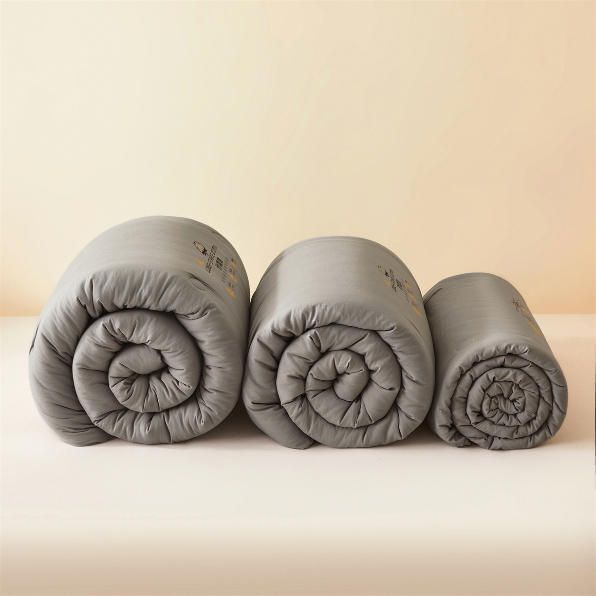 91家纺网 家纺一手货源 找家纺 仁凯家纺 2025新款a类100%新疆棉花被 冬被春秋被 学生被子被芯（提供买家秀检测报告） 新疆棉花-时光灰