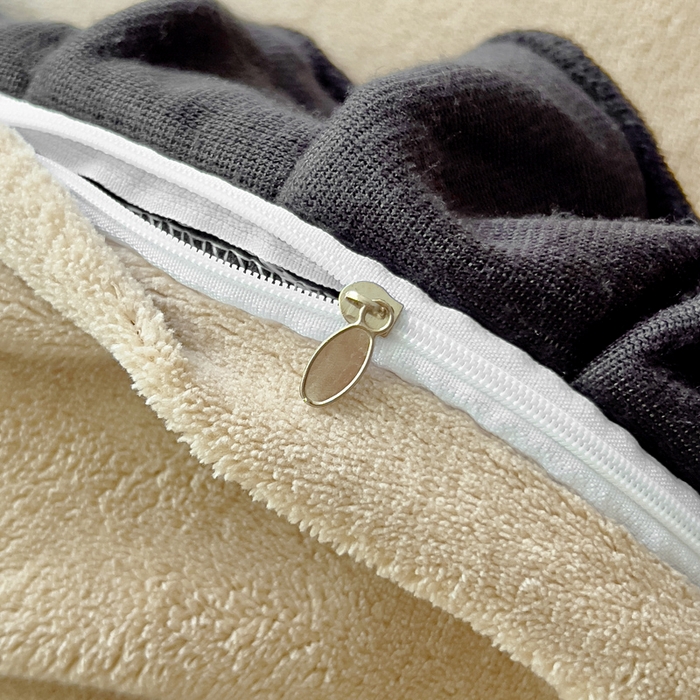 91家纺网 家纺一手货源 找家纺 找底底家纺 2025新款A类法式浪漫烂花赫本风牛奶绒四件套 暗香-奶咖