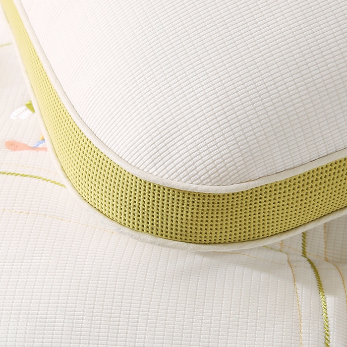 91家纺网 家纺一手货源 找家纺 金牛枕芯 2025新款滑板熊亲子枕决明子枕头乳胶夹层儿童枕成人枕头枕芯 滑板熊-绿